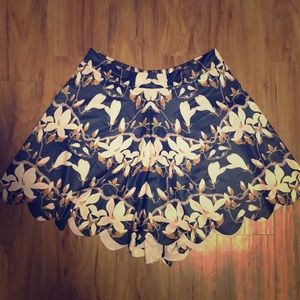 Black Milk floral shorties